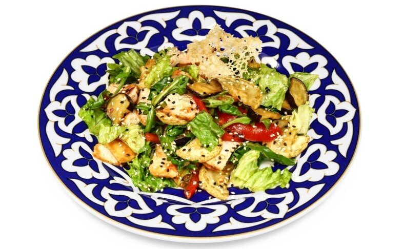 Салат "Индейка Кимчи"