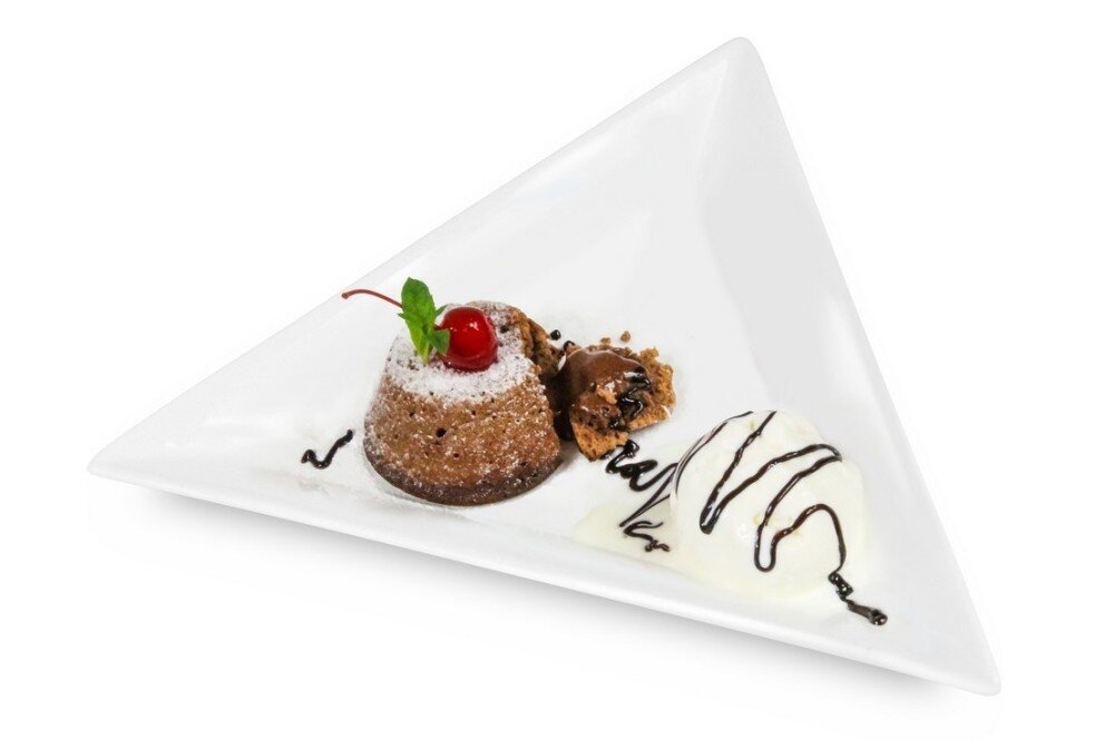 Десерт "Горячо-холодно"