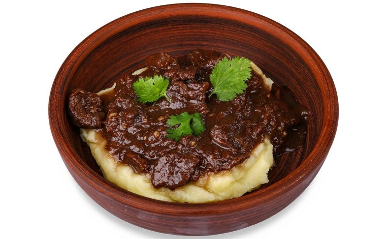 Говядина в гранатовом соусе