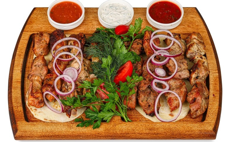 Ассорти  "4 шашлыка"