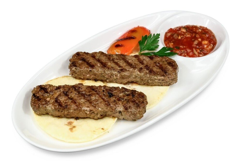 Кебаб из конины и утки