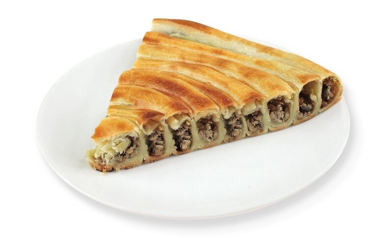 Пирог особый с грибами (порция)