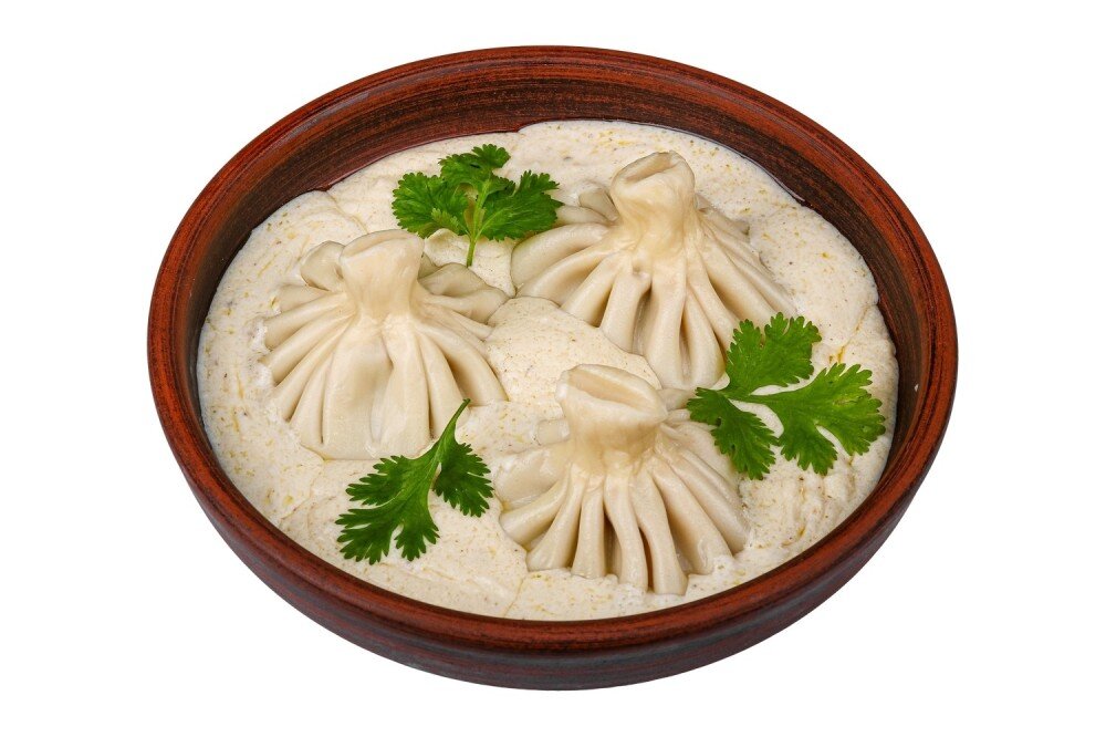 Хинкали из говядины и курицы (3 шт)