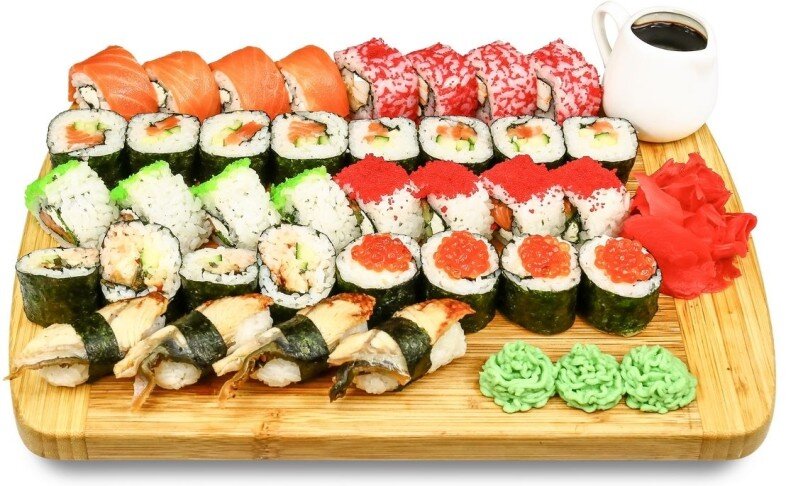 Большое суши-ассорти