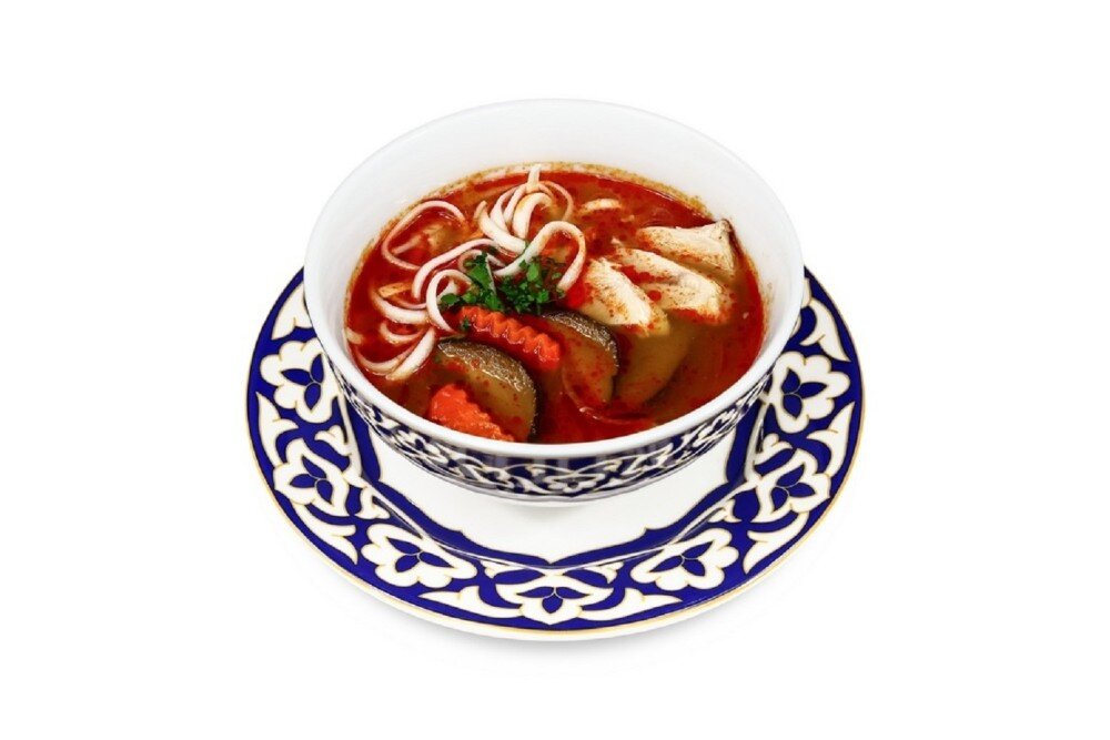 Суп "Том Ям" с курицей