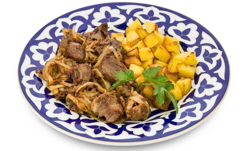 Барашек жаренный