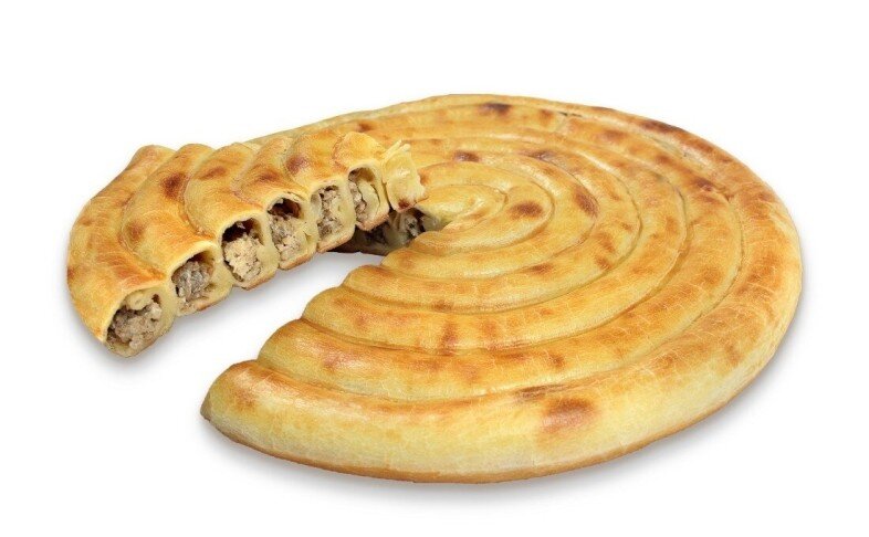 Пирог особый с грибами