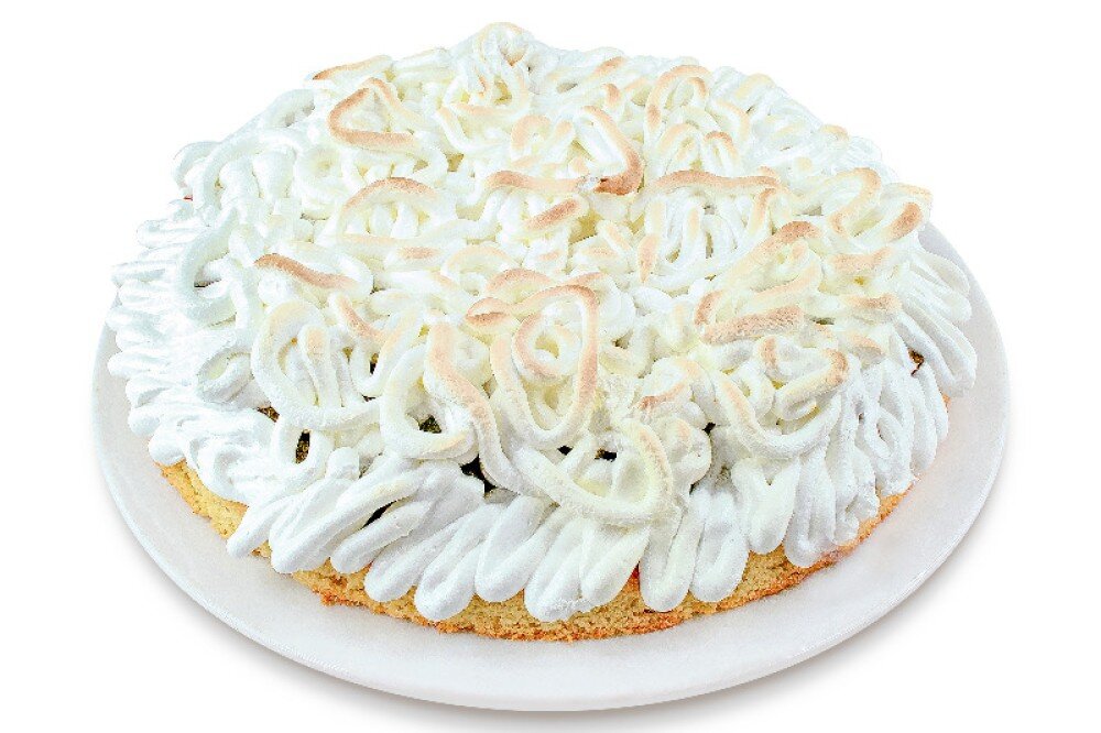 Пирог сладкий с черникой