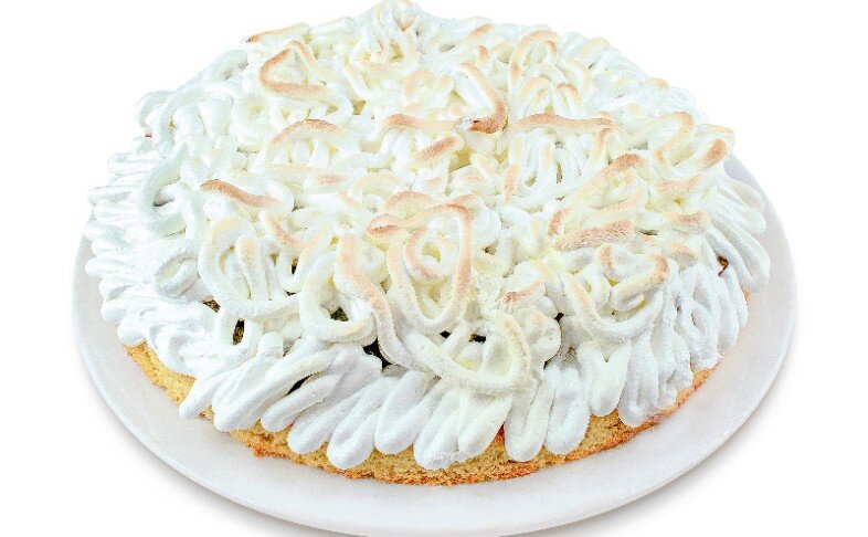 Пирог сладкий с черникой