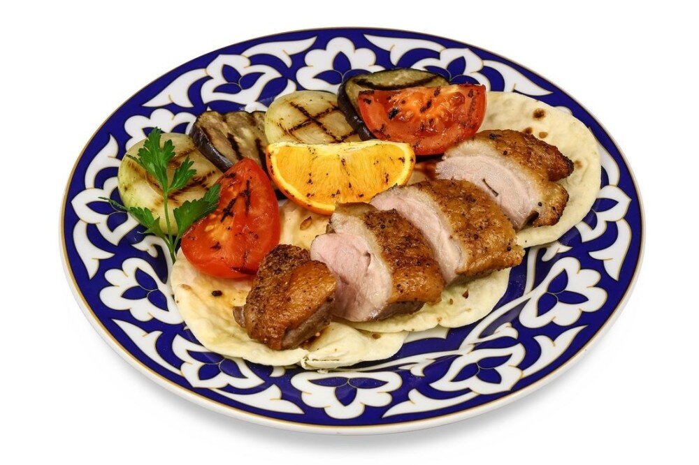 Утка в тандыре