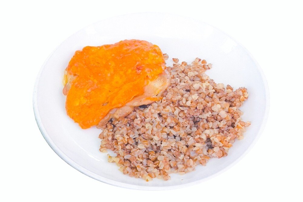 Отбивная под аджикой