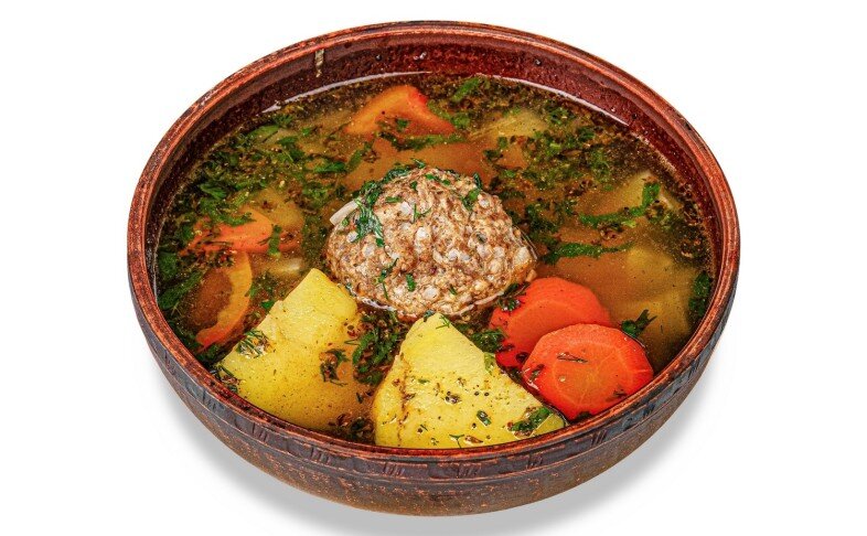 Суп "Кюфта Бозбаш"