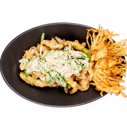 Эноки вешенки темпура