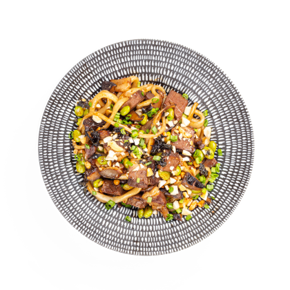 Wok с говядиной