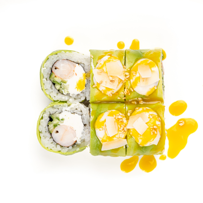 Ролл Креветка-авокадо