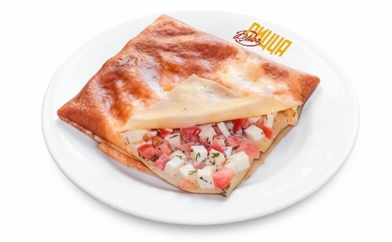 БЛИН НЕДЕЛИ! Блин Гурьевский с помидорами и брынзой