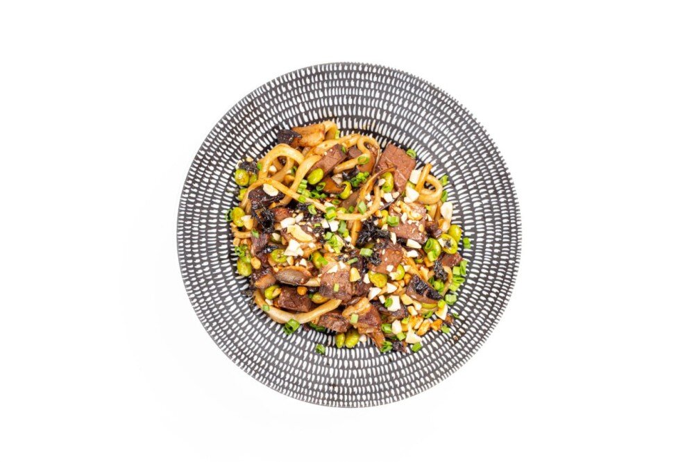 Wok с говядиной