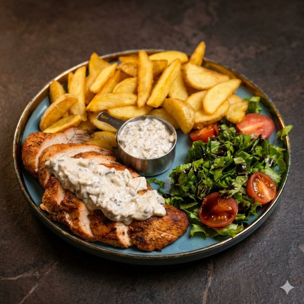 Куринное филе в золотистой корочке