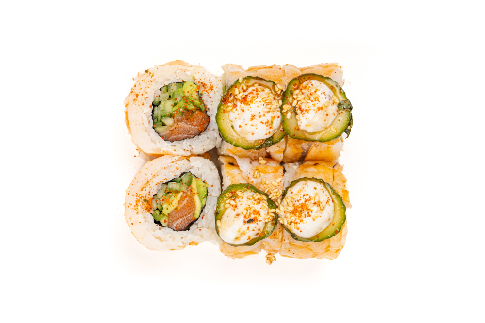 Ролл Креветка ким чи