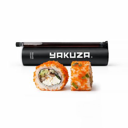 Тубус с жареным лососем