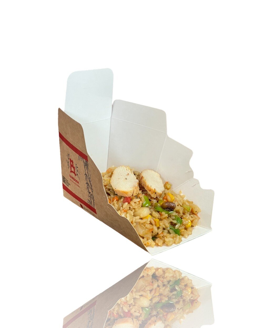 Тяхан с курицей