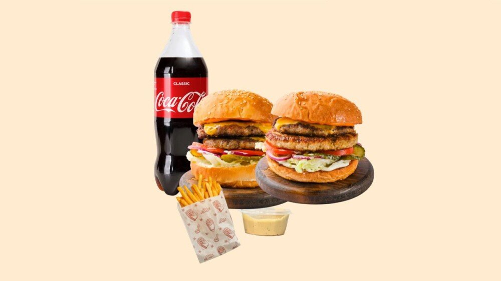 Комбо Montana (Монтана) + Coca-cola 1 L