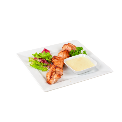 Мини-шашлык из куриного филе