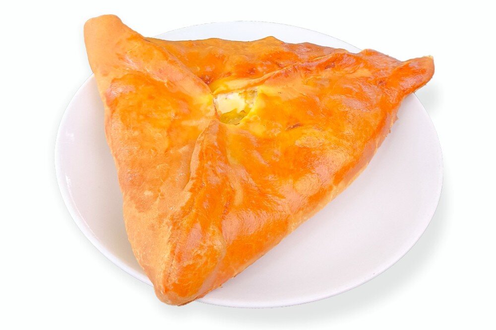 Эчпочмак с курицей и картофелем