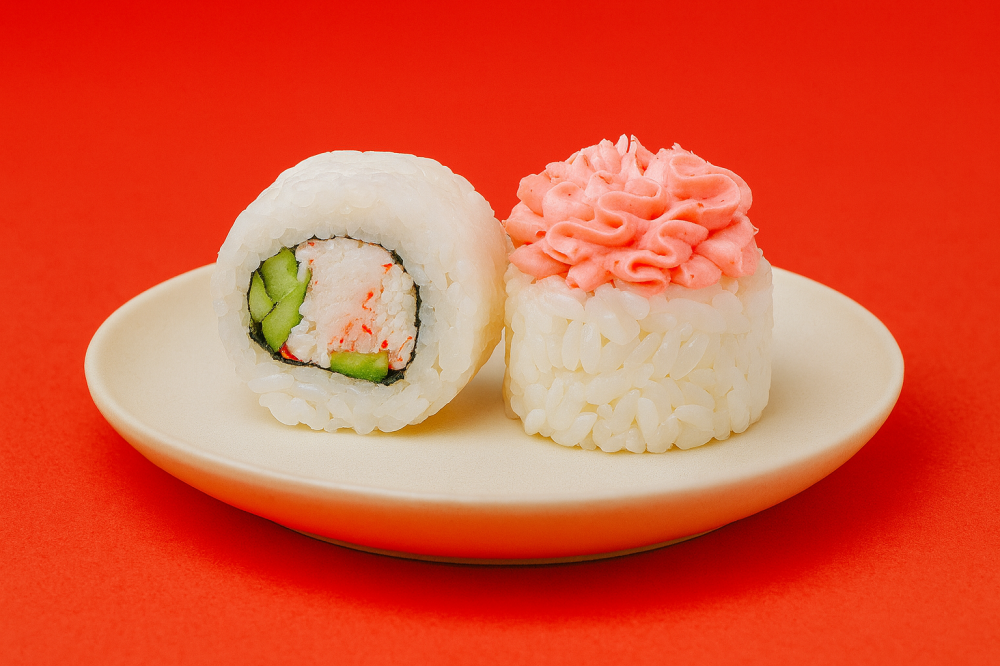 Ролл "Лава краб"