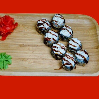 Ролл "Лосось темпура"