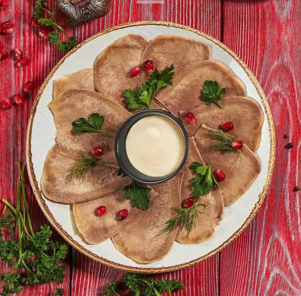 Язык отварной