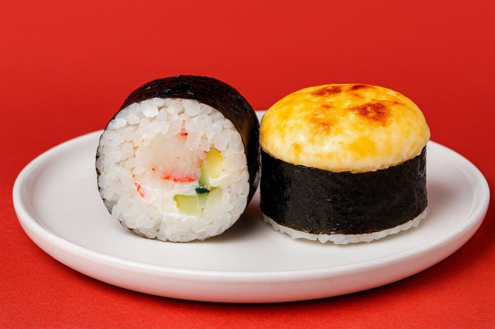 Ролл "Нежный с крабом"