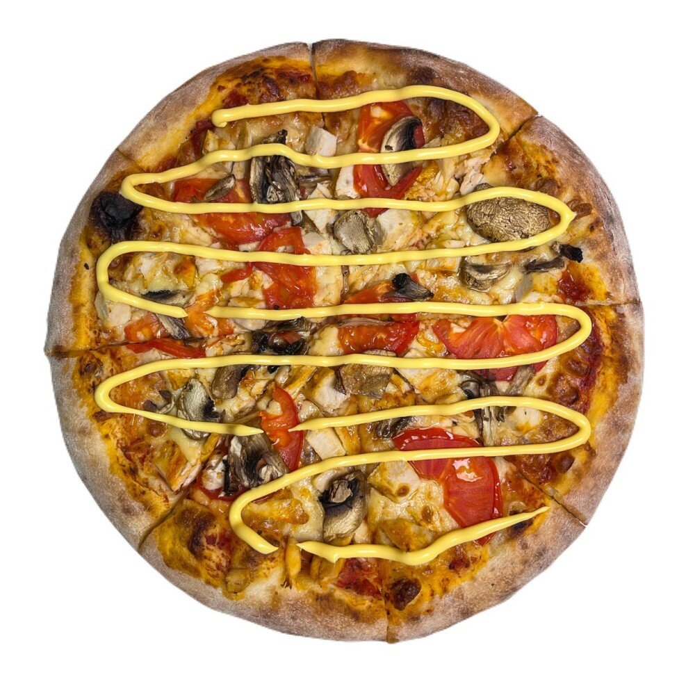 Пицца сырный цыпленок