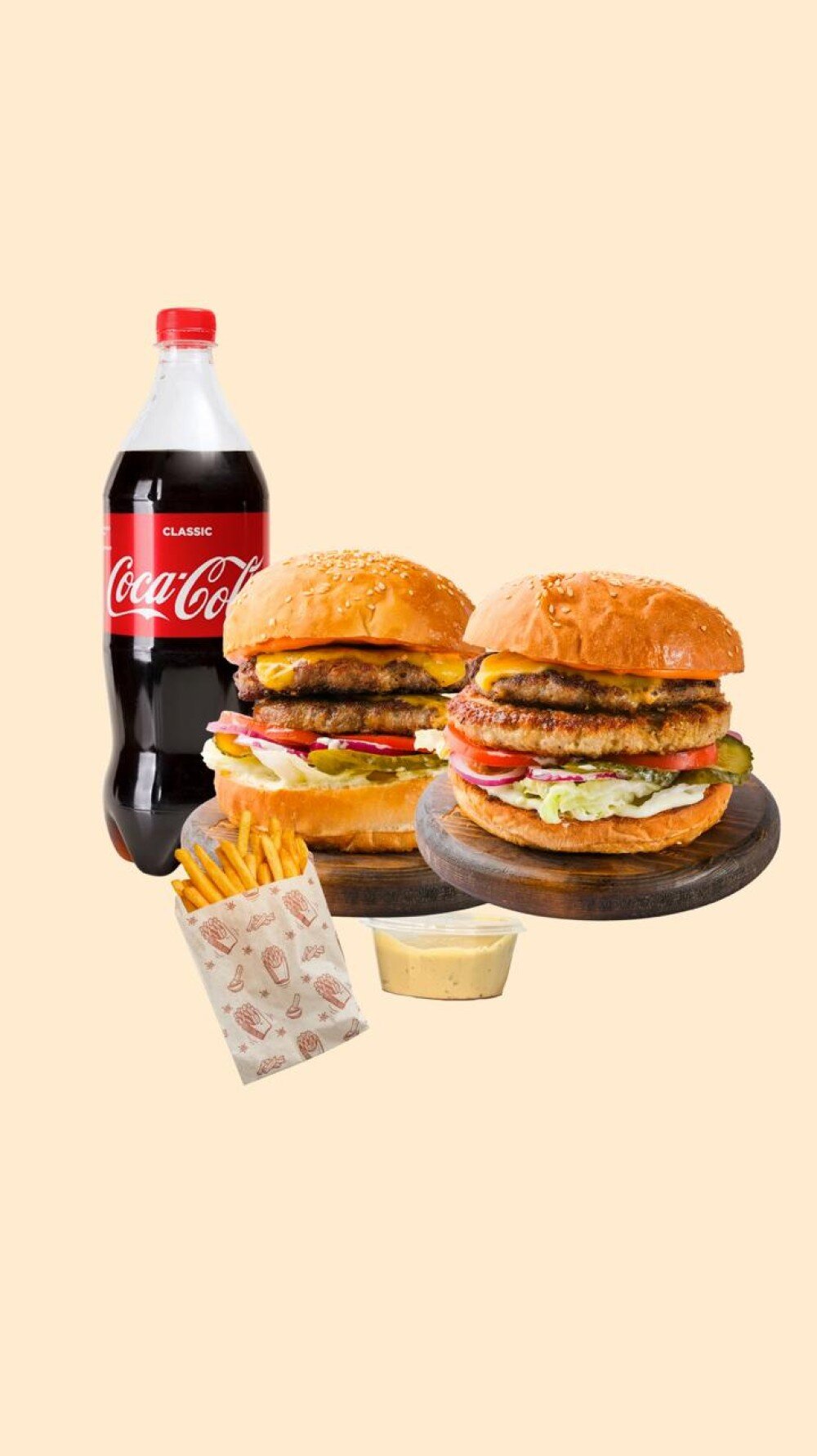 Комбо Montana (Монтана) + Coca-cola 1 L