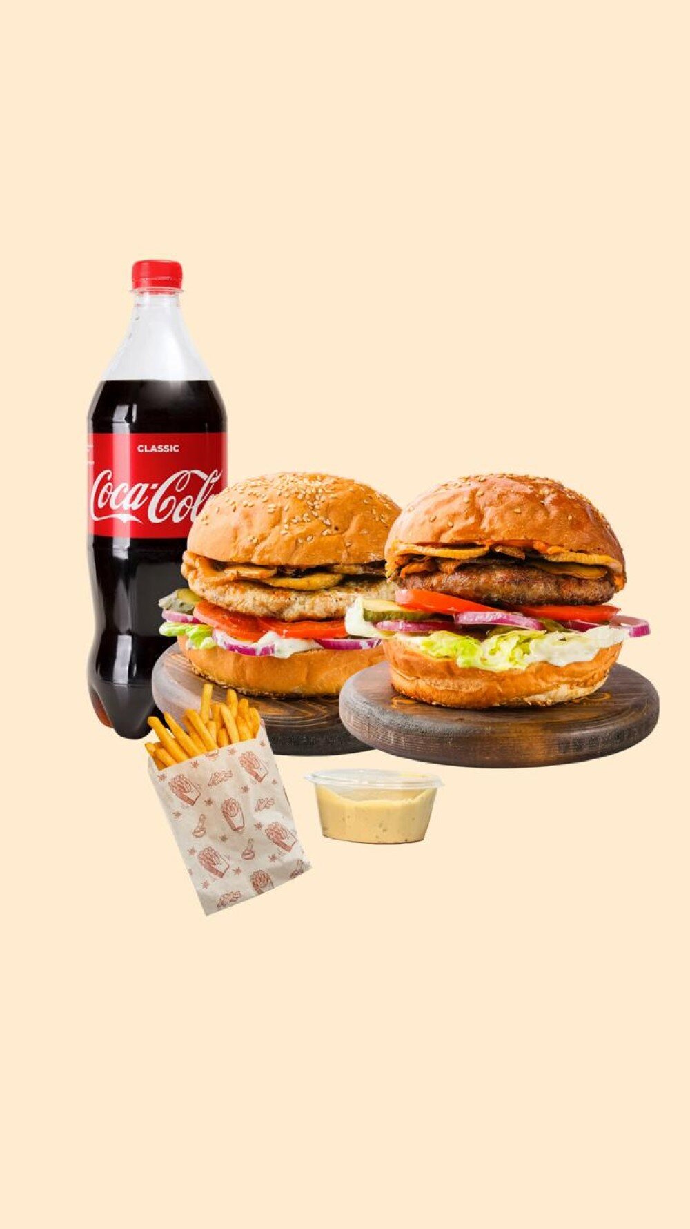 Комбо Texas (Техас) + Coca-cola 1 L