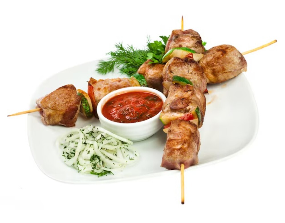 Шашлык из куриного филе