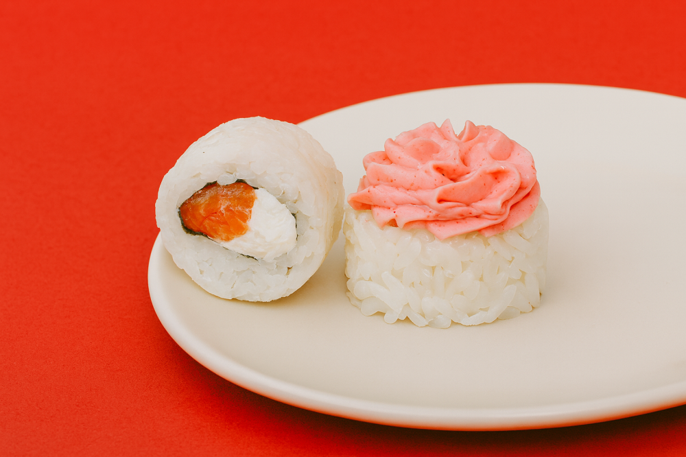 Ролл "Лава лосось"