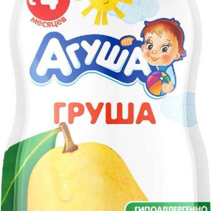 Детское Пюре Пюре Агуша яблоко 90гр