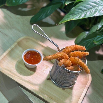 Креветки темпура