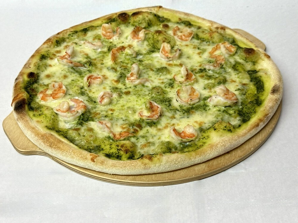 Креветка и Песто