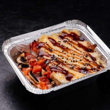 Лазанья с ветчиной