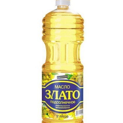 масло подсолнечное Злато 2л