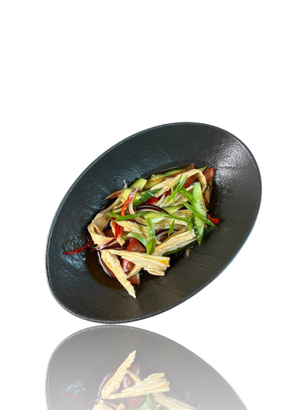 Салат из спаржи