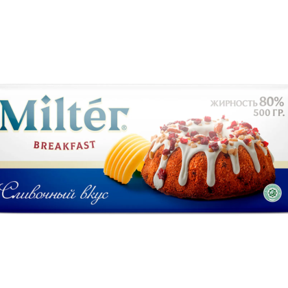 Маргарин Milter кондитерский премиум 80%