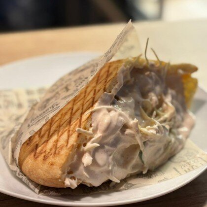 Дёнер в лепёшке