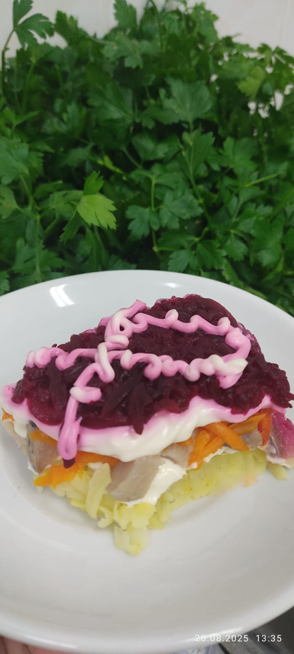 Салат Селёдочка под шубой