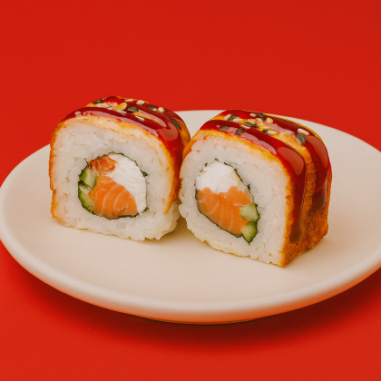 Ролл "Канада с лососем"