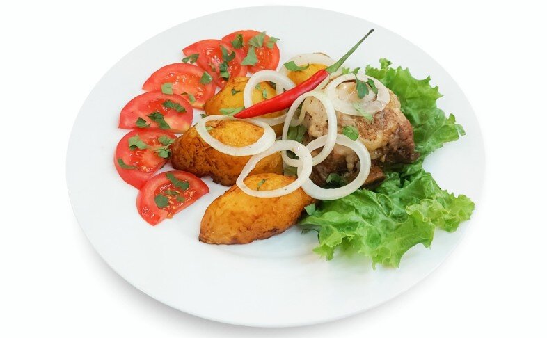 Казан-кебаб с ребром