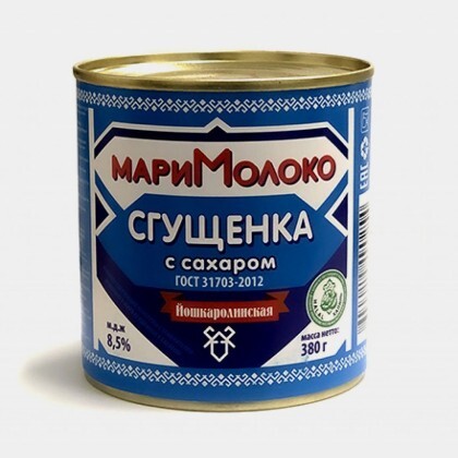 Сгущенка Мари Молоко с сахаром ж/б 380 гр