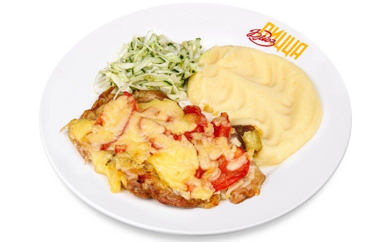 Отбивная по-французски